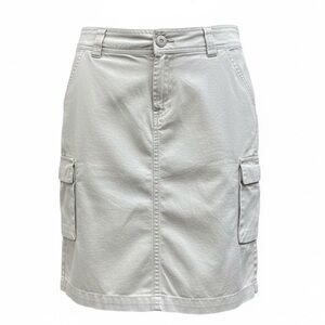 MAURICES tan cotton cargo pencil skirt NWT size 7/8